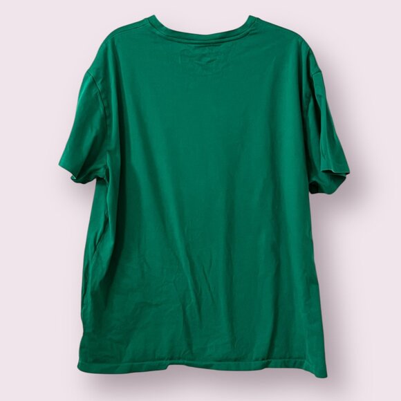 Polo Ralph Lauren Men’s Green T-Shirt Size Large – Classic Fit Short Sleeve - Picture 3 of 7